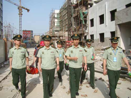 安徽省消防總隊到Y(jié)T保溫現(xiàn)場檢收贊揚YT保溫材料